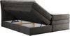 Boxspringbett, Stauraumbett, Bett mit Multipocket-Matratze und Topper - GOLD-10-KING - 120x200cm - Dunkelgrau Velours - H4 Bild 4