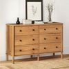 IDIMEX Kommode APOANA, Sideboard mit 6 Schubladen aus Massivholz skandi Eiche farben Bild 2