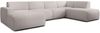 AX LIVING XXL Sofa U Form Didim Creme 378cm breit modern & großzügig R Bild 3