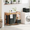 AdelDream Wäschekorb AdelDream 140L Wäschekorb mit Korb und Ablagen Bild 4