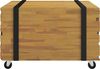 vidaXL Couchtisch Braun 60 x 60 x 38 cm Massivholz Teak 4009310 Bild 4
