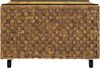 vidaXL Couchtisch Braun 60 x 60 x 38 cm Massivholz Teak 4009310 Bild 5