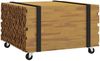vidaXL Couchtisch Braun 60 x 60 x 38 cm Massivholz Teak 4009310 Bild 2