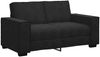 vidaXL 3-tlg. Sofagarnitur mit Kissen Schwarz Samt 3324623 Bild 5