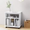 vidaXL Rollschrank Weiß 60x45x60 cm Holzwerkstoff 808476 Bild 3