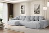 ALTDECOR Wohnlandschaft ESKAR-U, Couch mit Schlaffunktion, Wohnzimmer - Wohnlandschaft, Corner Sofa Bett Eckcouch Couch L-Form Schlafcouch Ausziehbar Bild 3