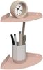 vidaXL Schwebendes Regal mit Regal 2 pcs Rosa 18 x 18 x 2 cm 8004088 Bild 3