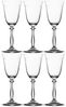 Peill+Putzler Germany 6er Set Weißweinkelche, 250 ml Volumen, mit Pantographie, Kristallgläser mit einem eleganten Design, Weingläser für Wasser, Saft & Cocktail, Trinkgläser Bild 5