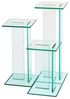 Concept GmbH Beistelltisch in Klarglas, Glas - 25x41x25cm (BxHxT) Bild 3