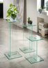 Concept GmbH Beistelltisch in Klarglas, Glas - 25x41x25cm (BxHxT) Bild 4