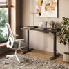 höhenverstellbarer elektrischer Schreibtisch Elevate Schwarz/Anthrazit 120 x 60 cm 2 Motoren Vicco Bild 3