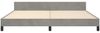 Doppelbett, Bettgestell Modernen ohne Matratze Hellgrau 200x200 cm Samt d2586e Bild 5
