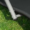SoBuy OGS38-SCH Sonnenliege, Textilgewebe, Lackiert, Schwarz, 165 x 67 x 58 cm Bild 4