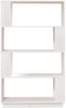 Bücherregal | Standregal Weiß 80x25x132 cm Massivholz Kiefer Bild 5
