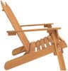 vidaXL Adirondack-Gartenbank 126 cm Massivholz Akazie 360038 Bild 4