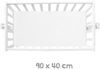 roba Babywiege - inkl. Matratze 40 x 90 cm - Wiegefunktion mit Feststellknopf - Bremsrollensatz - Weiß Bild 4