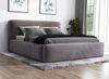Polsterbett LUMO 90x200 mit Matratze, Bettkasten und Lattenrost. Farbe: Grau 16 Bild 2