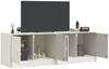 vidaXL TV-Schränke 2 Stk. Weiß 67x39x44 cm Stahl 841642 Bild 3