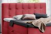 99rooms Hugo Boxspringbett Kunstleder SOFT 120x200 cm Rot Bild 5