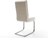Freischwinger Pela-Flex Webstoff Soft Beige Freischwinger flach Graphit Taschenfederkern Bild 5