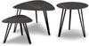 Couchtisch >Liv< in schwarz / Keramik dunkel - 45x35x45 (BxHxT) Bild 5