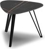 Couchtisch >Liv< in schwarz / Keramik dunkel - 45x35x45 (BxHxT) Bild 2