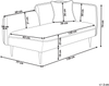 Chaiselongue Bouclé senfgelb rechtsseitig CHEVANNES Bild 2