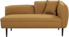 Chaiselongue Bouclé senfgelb rechtsseitig CHEVANNES Bild 4