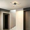 BlingBin Deckenleuchte LED Deckenlampe 21W, 3000K/4500K/6500K, LED Lampe 2100lm, Innenbeleuchtung, LED fest integriert, warmweiß, Naturweiß, Kaltweiß, Wohnzimmerlampe mit Memory Funktion für Schlafzimmer, Büro, Küche& Flur Bild 2