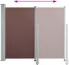 vidaXL Ausziehbare Seitenmarkise 120x300 cm Braun 48343 Bild 4