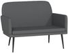 vidaXL Sitzbank Grau 107x80x81 cm Kunstleder 351401 Bild 2