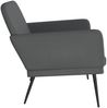 vidaXL Sitzbank Grau 107x80x81 cm Kunstleder 351401 Bild 4