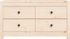 vidaXL Beistellschrank 100x40x54 cm Massivholz Kiefer 821774 Bild 4