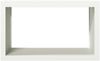 vidaXL Brennholzregal Weiß 100x40x60 cm Stahl 850983 Bild 4