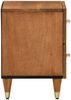 vidaXL Nachttische 2 Stk. 40x33x46 cm Massivholz Mango 358283 Bild 4