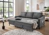 Sofa Valentina von Benformato: Elegantes Breitcord-Sofa mit Schlaffunktion, Bettkasten und Flexibler Recamiere – In drei stilvollen Farben erhältlich Bild 2