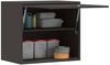 vidaXL Wandschrank für die Garage mit Gasdrucklift-Tür Schwarz 883268 Bild 3