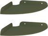 vidaXL Schwebendes Regal mit Regal 2 pcs Olive Grün 18 x 18 x 2 cm 8004094 Bild 2