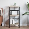 vidaXL Bücherregal Sonoma-Eiche 40 x 29,5 x 81 cm Holzwerkstoff 883899 Bild 4
