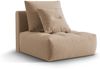Micadoni Armloses Modul Bloom Samt Casino Sand Bild 2