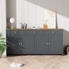Sideboard 160/37/75 cm, Mehrzweckschrank, Beistellschrank, Küchenschrank Bild 5