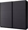 AX LIVING Kleiderschrank Grau 200 cm – Adelna Schrank ohne Spiegel Bild 3