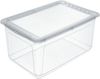 keeeper bea 3x Aufbewahrungsbox mit Air Control System, 59 x 39 x 27 cm, 43 l, Transparent Bild 2