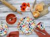 Folklore Bunt, Tellerset 12-tlg (mo) Bild 3
