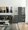 Raumhirsch Furniture Kommode mit 5 Schubladen 40 cm breit Holz Schrank, (viele Farbvarianten - Maße: 40 x 92 x 35 cm) - Hochwertig & stabil Bild 2