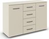rauch Aditio Box, Kommode, 2-türig, 4 Schubladen, mit Softclose-Funktion, Farbe Beige, BxHxT 120x81x42cm Bild 3
