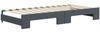 vidaXL Tagesbett Ausziehbar mit Matratzen Dunkelgrau 90x200 cm Samt 3196954 Bild 5