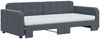 vidaXL Tagesbett Ausziehbar mit Matratzen Dunkelgrau 90x200 cm Samt 3196954 Bild 3