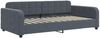 vidaXL Tagesbett Ausziehbar mit Matratzen Dunkelgrau 90x200 cm Samt 3196954 Bild 4