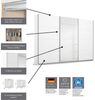 rauch Schwebetürenschrank Kleiderschrank Schrank Garderobe KULMBACH in 2 Höhen erhältlich, mit Metallgriffleisten MADE IN GERMANY Bild 3
